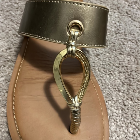 Aldo Gold Sandals, Womens Size 7 - Picture 3 of 3